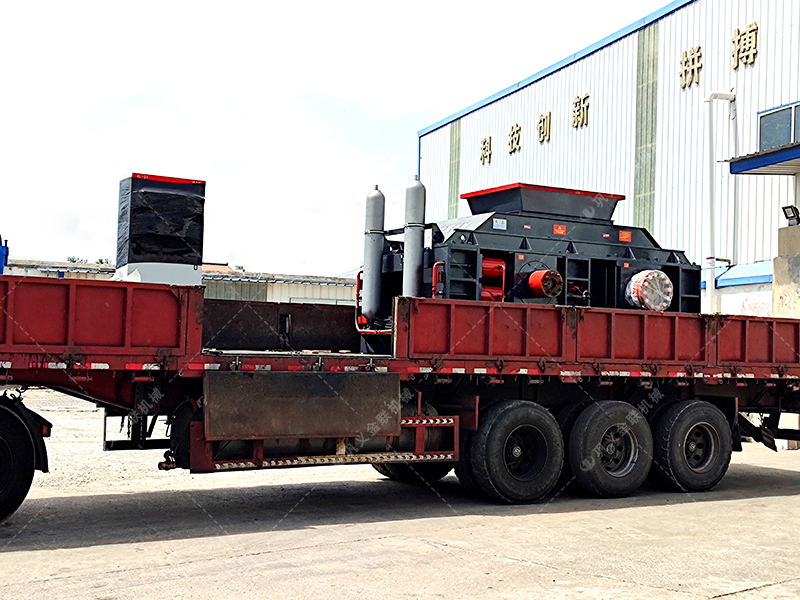 2PG1500x800大型直连式液压对辊破碎制砂机发货图片 2PG1500x800大型直连式液压对辊破碎制砂机发货图片