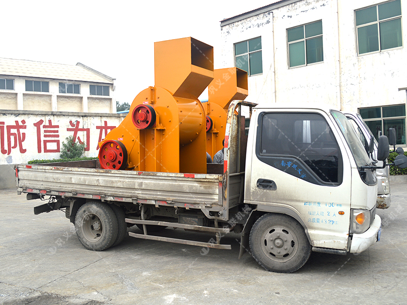 两台800X800双级粉碎机发货图片_发往广西南宁_破碎铁矿石 两台800X800双级粉碎机发货图片_发往广西南宁_破碎铁矿石